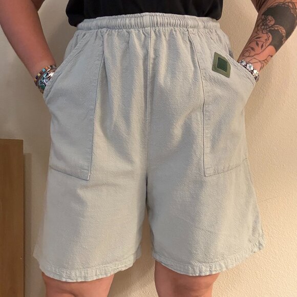 Vintage 90s WEK Casual Elastic Waist Shorts M/L - Picture 3 of 8